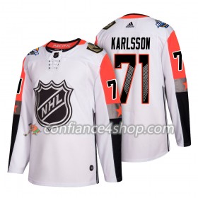 Adidas Maillot de Hockey Vegas Golden Knights William Karlsson 71 2018 NHL All-Star Pacific Division Blanc Authentic - Homme